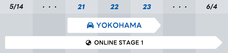 YOKOHAMA schedule